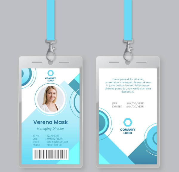 Full Color ID Badge